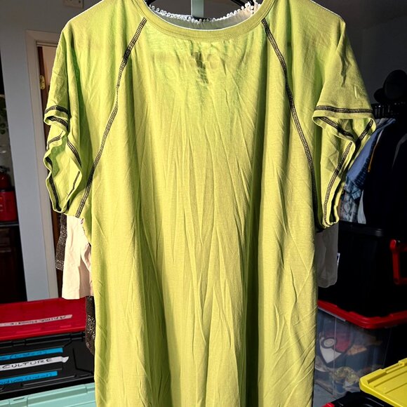 RARE Star Wars Lucasfilm Women's Green w Graphic Print Nightgown SZ 2X-3X - Picture 5 of 5
